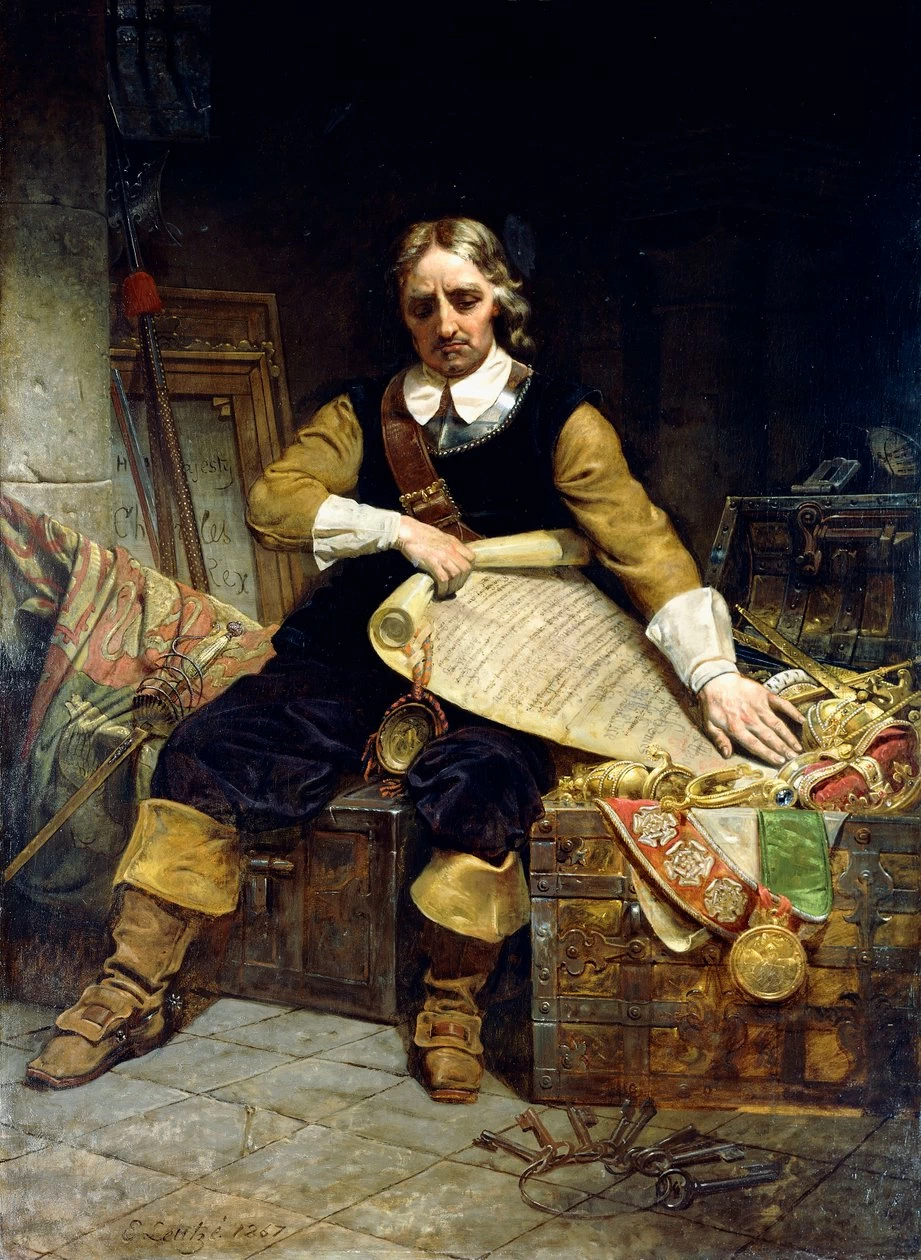 Oliver Cromwell, 1867